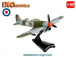 Le chasseur anglais Hawker Typhoon miniature par Ixo Models au 1/95e