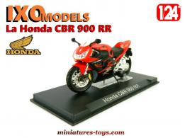 La moto Honda CBR 900 RR en miniature par Ixo Models au 1/24e