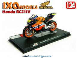 La moto Honda RC211V de V Rossi en miniature par Ixo Models au 1/24e