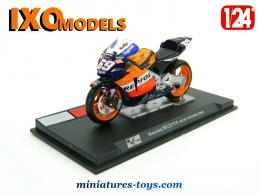 La moto Honda RC211V de Nicky Hayden en miniature Ixo Models au 1/24e