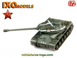 Le char russe IS-2 ou JS 2 en miniature par Ixo Models au 1/72e