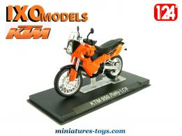 La KTM 950 Rally LC8 en moto miniature par Ixo Models au 1/24e
