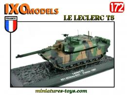 Le char français Leclerc T5 en miniature par Ixo Models au 1/72e