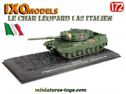 Le char Léopard 1 A2 italien en miniature par Ixo Models au 1/72e