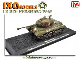Le char américain M26 Pershing de 1945 en miniature Ixo Models au 1/72e