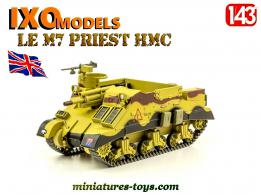 Le canon automoteur M7 Priest HMC miniature par Ixo Models au 1/43e