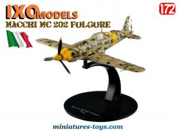 Le chasseur italien Macchi MC 202 Folgore miniature par Ixo Models au 1/72e