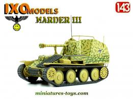 Le Marder III Ausf M SdKfz 138 miniature par Ixo Models au 1/43e