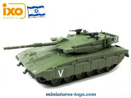 Le char Merkava Mk5 israélien en miniature d'Ixo Models au 1/72e