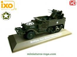 Un Half-Track M16 américain en miniature par Ixo Models et Atlas au 1/43e