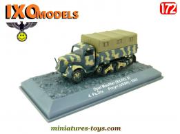 Le camion chenillé allemand Opel Maultier en miniature par Ixo Models au 1/72e