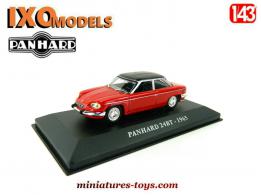 La Panhard 24BT de 1965 en miniature par Ixo Models au 1/43e
