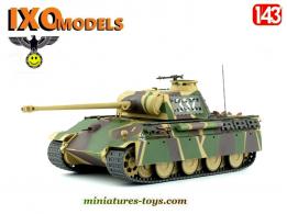 Le char allemand Panther Ausf G miniature par Ixo Models pour Altaya au 1/43e