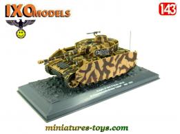 Le char allemand Panzer IV Ausf H en miniature par Ixo Models Altaya au 1/43e