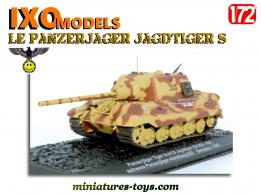 Le Panzerjager Jagdtiger S Ausf B miniature par Ixo Models au 1/72e