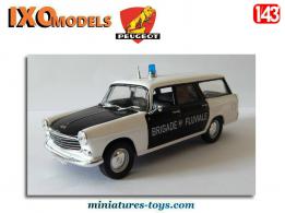 La Peugeot 404 break Police en miniature par Ixo Models au 1/43e