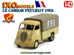 Le camion Peugeot DMA FFI en miniature par Ixo Models au 1/43e
