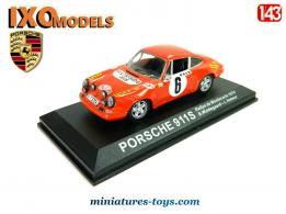 La Porsche 911S Monte Carlo 1970 en miniature par Ixo Models au 1/43e
