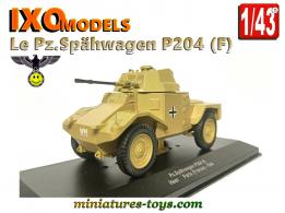 Le Pz.Spahwagen P204 F Panhard 178 en miniature par Ixo Models au 1/43e