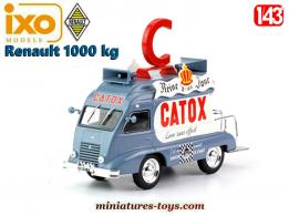 Le camion Renault 1000 kg publicitaire Catox en miniature Ixo models au 1/43e