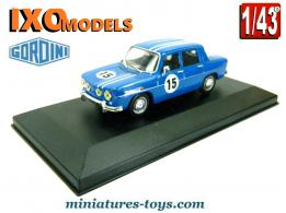 La Renault 8 Gordini Rallye en miniature par Ixo Models au 1/43e