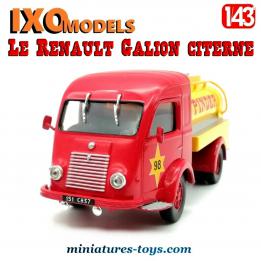 Le camion Renault Galion citerne du cirque Pinder miniature Ixo Models au 1/43e