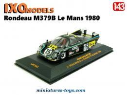 La Rondeau M379B Le Mans 1980 miniature par Ixo Models au 1/43e