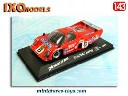 La Rondeau M379B Le Mans 1981 miniature par Ixo Models pour Altaya au 1/43e