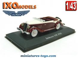 La Salmson S4E de 1938 en miniature par Ixo Models au 1/43e