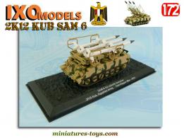 Le lanceur antiaérien 2K12 Kub SAM 6 AA en miniature par Ixo Models au 1/72e