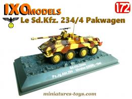 Le SdKfz 234/4 en blindé miniature par Ixo Models pour Altaya au 1/72e