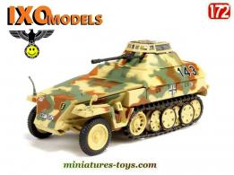 Le SdKfz 250/9 a tourelle en miniature par Ixo Models pour Altaya au 1/72e