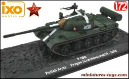Le char russe T 55A de 1968 en miniature par Ixo Models au 1/72e