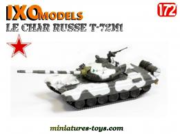 Le char T-72M1 russe en miniature Ixo Models pour Altaya au 1/72e
