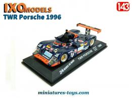 La TWR Porsche Le Mans 1996 en miniature par Ixo Models Altaya au 1/43e