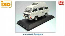 Le camping-car Volkswagen T3 Westfalia miniature par Ixo-Models au 1/43e