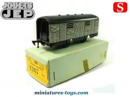 Le wagon bagages miniature par Jep en voie 25 mm S