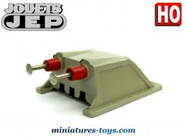 La butée heurtoir de fin de voie Jep France pour trains électriques H0 HO