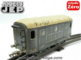 Le fourgon bagages Pullman SNCF en miniature par Jep échelle 0 O Zéro