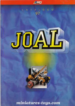 Le catalogue grand format de miniatures Joal 1997