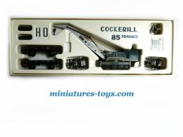 Le coffret grue lourde sur rail Cockerill 85 t en miniature au H0 de Jouef
