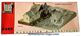 Le moulin Sarthois en bâtiment miniature par Jouef au H0 HO 1/87e