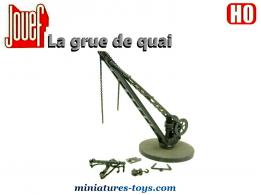 La grue de quai en miniature par Jouef au H0 HO