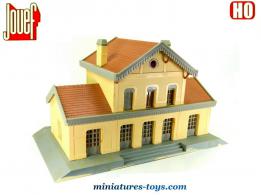 La gare de Lusigny en miniature de Jouef au H0 HO 1/87e