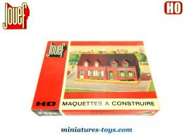 La maison en briques miniature de Jouef au H0 HO 1/87e