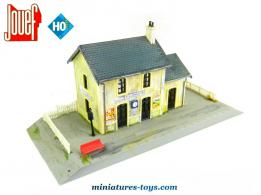 La gare de Villeneuve en miniature de Jouef au H0 HO 1/87e