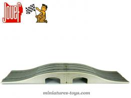 Le pont de piste gris pour circuit de voitures de courses miniatures Jouef