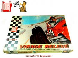 Le coffret circuit électrique GT a virage relevé Jouef n°3702 incomplet