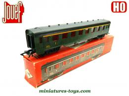 La voiture voyageurs Forestier de la SNCF en miniature par Jouef au H0