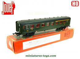 La voiture voyageurs Forestier mixte SNCF en miniature par Jouef au H0